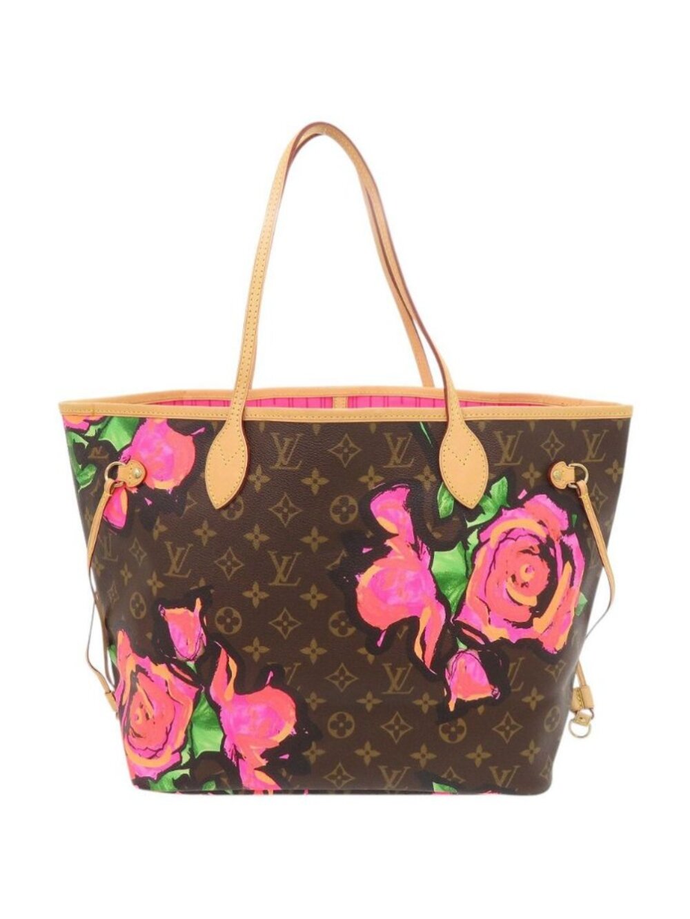 Louis Vuitton Neverfull MM Monogram Rose Tote